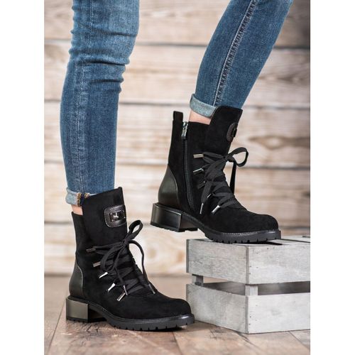 Sznurowane Botki r.36 na Arena.pl