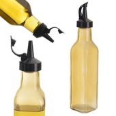 Butelka Szklana na Oliwę Ocet Przyprawy z Dozownikiem do Oliwy Octu 0,26L