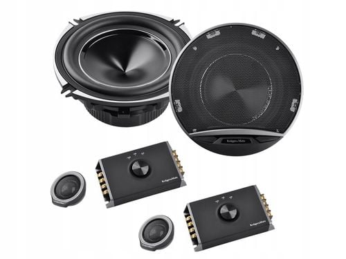 Głośniki samochodowe 5'' 100W tweeter bas zestaw na Arena.pl