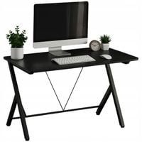 BIURKO STOLIK GAMINGOWE KOMPUTEROWE LOFT NOWOCZESNE CZARNE CARBON 100