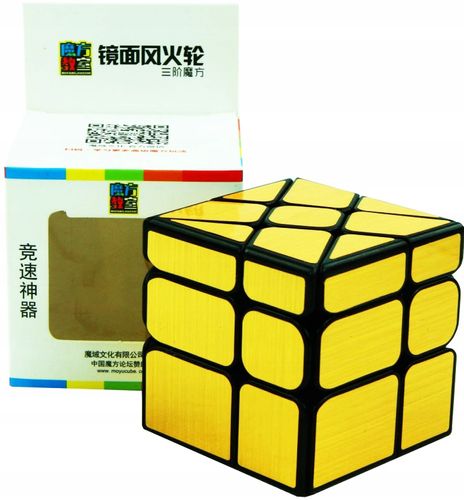 ORYGINALNA KOSTKA RUBIKA Mirror Wind Gold 3x3x3 na Arena.pl