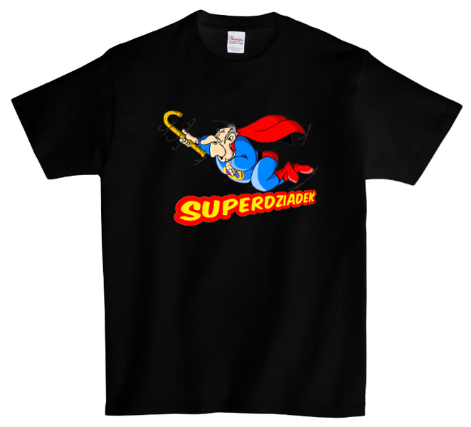 Koszulka T-shirt Super Dziadek zdjęcie 1
