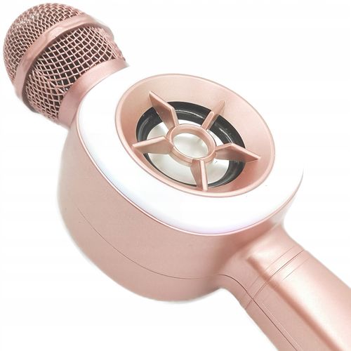 BEZPRZEWODOWY MIKROFON KARAOKE LED STROBOSKOP na Arena.pl