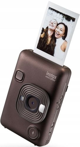Aparat FUJIFILM Instax mini LiPlay Brązowy na Arena.pl