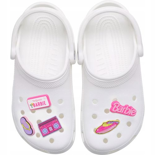 Crocs Przypinki Ozdoba Jibbitz Piny Charms Do Butów Barbie Retro 5 Pck na Arena.pl