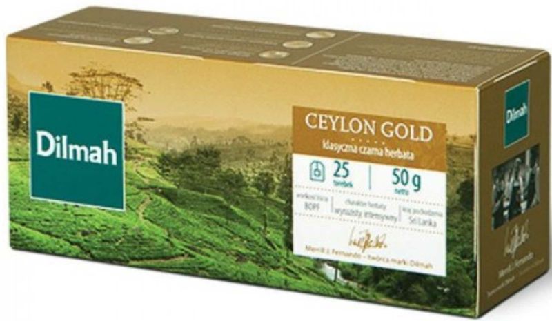 DILMAH Ceylon Gold 25tb zdjęcie 1