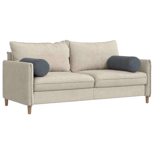 Poduszki Wałkowe 2 pcs Ciemnoszary Ø 25 x 70 cm na Arena.pl