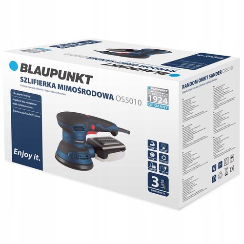 Szlifierka Mimośrodowa Oscylacyjna Elektryczna regulacja 12 x Tarcz na Arena.pl