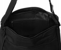 Młodzieżowa torba z poliestru z szerokim, regulowanym paskiem - Loren