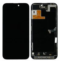 2 x Wyświetlacz do iPhone 14 Pro Max z ekranem dotykowym czarnym (HD+ Incel