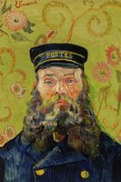 Plakat 20x30cm Portret Listonosza, Van Gogh Vintage do Salonu