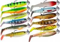 gumy CANNIBAL Savage Gear zestaw 12,5cm 12SZT