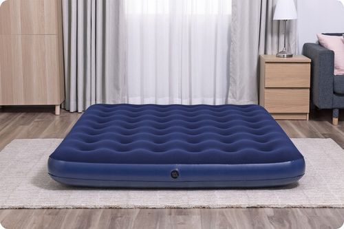 MATERAC DMUCHANY DO SPANIA 203x152x22 ŁÓŻKO DMUCHANE BESTWAY 2os. na Arena.pl