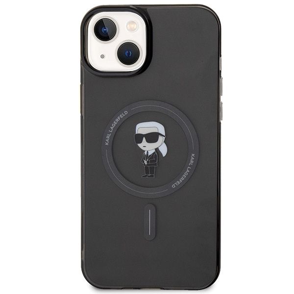 Etui Karl Lagerfeld do iPhone 15 Plus, iPhone 14 Plus, Czarny, MagSafe zdjęcie 3