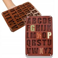 FORMA DO PIECZENIA CIASTEK BABECZEK KSZTAŁT LITERKI ALFABET 33x22cm