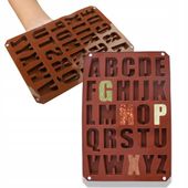 FORMA DO PIECZENIA CIASTEK BABECZEK KSZTAŁT LITERKI ALFABET 33x22cm