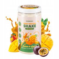 SUPERSONIC Białko z Kolagenem BEZ LAKTOZY Shake Proteinowy Karmelowy 560g