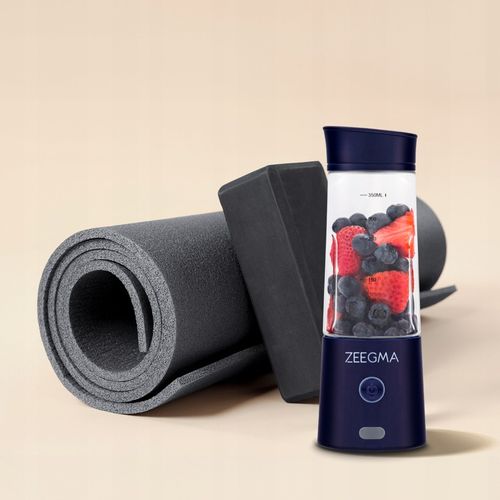 BLENDER BEZPRZEWODOWY KIELICHOWY 450ml 300W GRANATOWY zabierz ze sobą! na Arena.pl