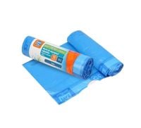 Worki do segregacji odpadów papier i tektura ECO TREND niebieskie 35 l 15 szt.