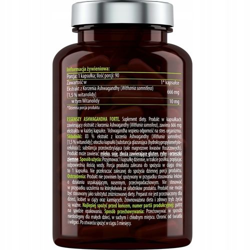 ZESTAW KONCENTRACJA TESTOSTERON ENERGIA Ashwagandha Tribulus Witaminy Maca na Arena.pl