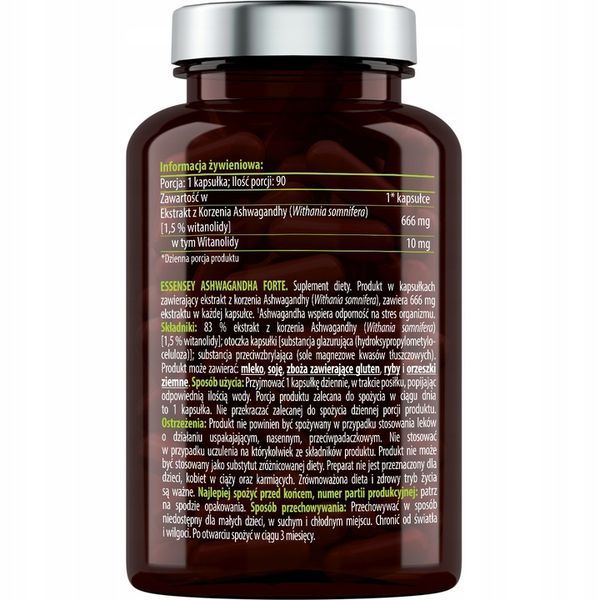 ZESTAW KONCENTRACJA TESTOSTERON ENERGIA Ashwagandha Tribulus Witaminy Maca zdjęcie 4