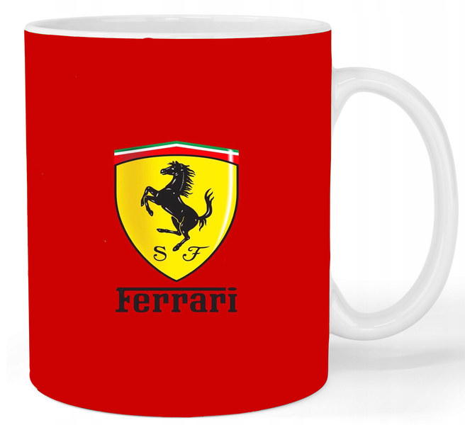 Kubek ceramiczny Ferrari zdjęcie 1