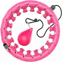 hula hop z obciążeniem i funkcją masażu