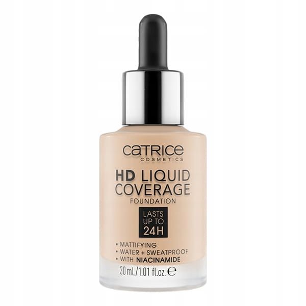 CATRICE HD LIQUID COVERAGE podkład do twarzy 010 light beige 30 ml zdjęcie 1