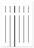 Plakat linie 61x91 cm