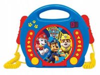 Przenośny odtwarzacz CD Zestaw do karaoke Lexibook Psi Patrol