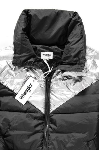 WRANGLER METALLIC PUFFER BLACK W4135VK01 S na Arena.pl