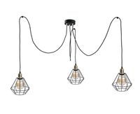 Lampa wisząca 3xE27 FOSKAL GOLD
