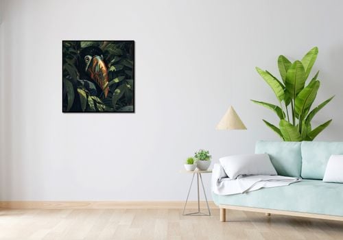 Plakat 70x70cm Skryty Tukan na Arena.pl