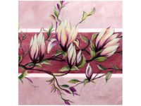 50X50CM SŁODYCZ MAGNOLII PUDROWYM RÓŻU OBRAZ