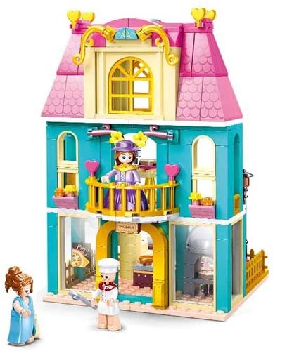 KLOCKI SLUBAN GD Willa domek Pizza 287 kompatybilne z LEGO na Arena.pl