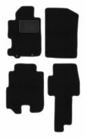 Dywaniki welurowe LUX Honda FR-V 2004-2009 czarne z mocowaniami