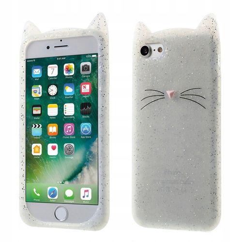 Etui iPhone 7Plus 8Plus Case Kocie Uszy WĄSY Kot na Arena.pl