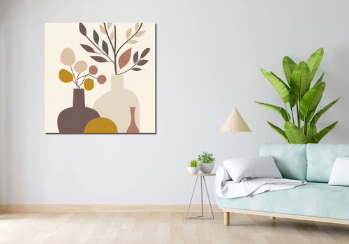 Obraz 100x100cm Stonowane Naturmorta na Arena.pl