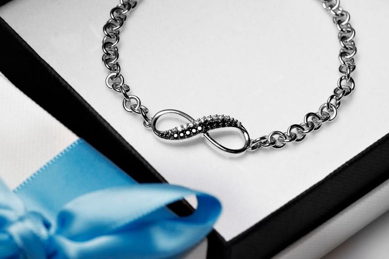 Emaga Złota bransoleta BBD4105 - Diament zdjęcie 4