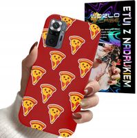 ETUI CASE DO XIAOMI NOTE 10 PRO - PIZZA DAMSKIE WZORY PĄCZKI PIANKI PLECKI