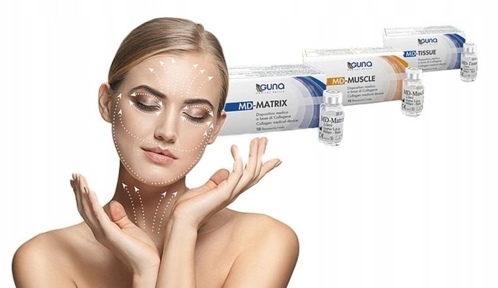 MD-MATRIX 2 ml x 1 ampułka / KOLAGEN / GUNA zdjęcie 4