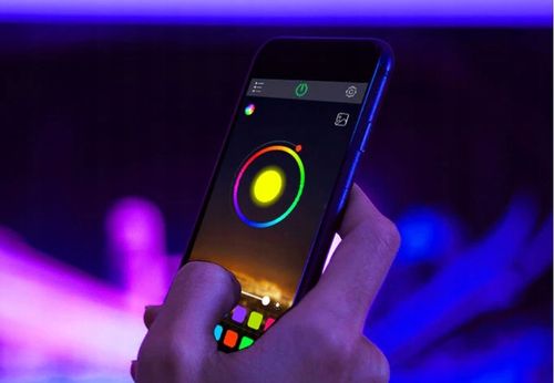 Taśma LED 6M RGB 5050 Bluetooth APLIKACJA MOBILNA Pilot Czujnik Muzyki na Arena.pl