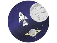 Talerzyki papierowe Kosmos, 18 cm 6 szt.