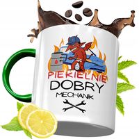 Kubek Zielony Dla Mechanika Na Urodziny Prezent