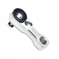 MINI GRZECHOTKA 3/8" Z 72 ZĘBAMI DO POKRĘTŁA PRZEGUBOWEGO ŁAMANEGO TOPTUL