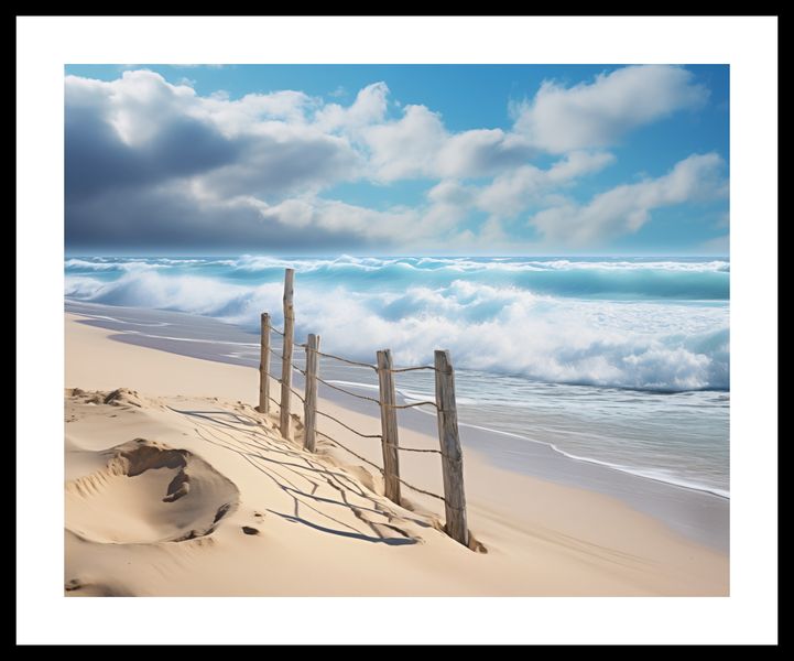 Plakat 50x40cm Szepty Oceanu zdjęcie 3