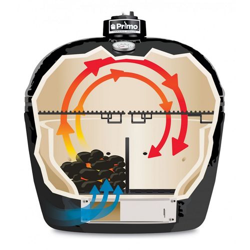 żeliwny separator węgla do grilla oval l primo pg00344 na Arena.pl