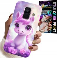 ETUI DO SAMSUNG A6 2018 - SŁODKI JEDNOROŻEC, WZORY DLA DZIECI CASE