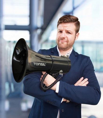 MEGAFON TUBA TONSIL TE 25/20 BLUETOOTH BT MP3 USB SD NAGRYWANIE SYRENA REC na Arena.pl