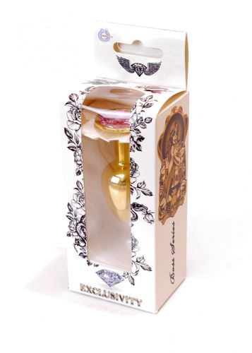 plug jewellery gold plug  rose na Arena.pl